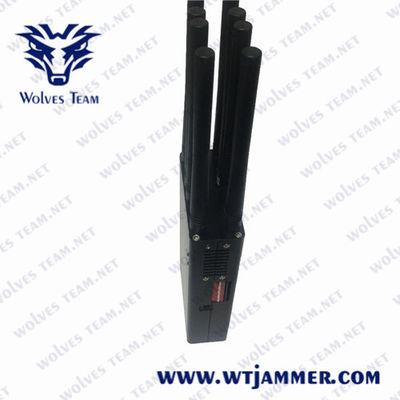8 antenne GPS UHF VHF 3G 4G 5G Handheld Signal Jammer