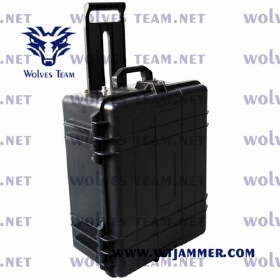 Alimentazione elettrica dell'emittente di disturbo di UHF/VHF 220V all'emittente di disturbo del walkie-talkie 5G di DC12V 4G 3G 2G 5G WiFi 2.4G/5GHZ GPSL1-L5
