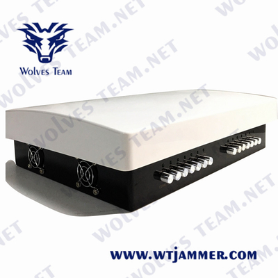 16 frequenza ultraelevata di VHF di GSM regolabile CDMA 3G 4G WIFI GPS dell'emittente di disturbo del segnale 5G delle bande
