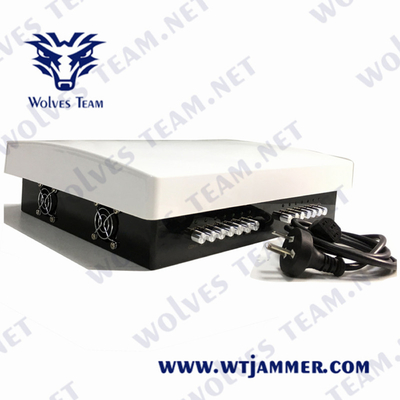 16 frequenza ultraelevata di VHF di GSM regolabile CDMA 3G 4G WIFI GPS dell'emittente di disturbo del segnale 5G delle bande