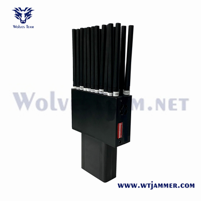 22 emittente di disturbo rf 315/433/868MHz delle bande 2G 3G 4G 5G L1 L2 L5 Lojack WiFi GPS