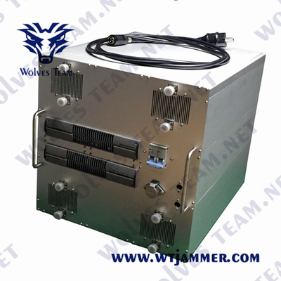 Cellulare 2g/3g/4g/5g/Wifi 2.4g/Gps Jammer Segnale Ad Alta Potenza Antenna Omnidirezionale Militare 1000 metri di portata
