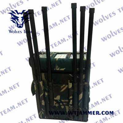 Multi emittente di disturbo 3G 4G 5G del segnale della banda rf di WiFi5.8G con l'antenna di Omni