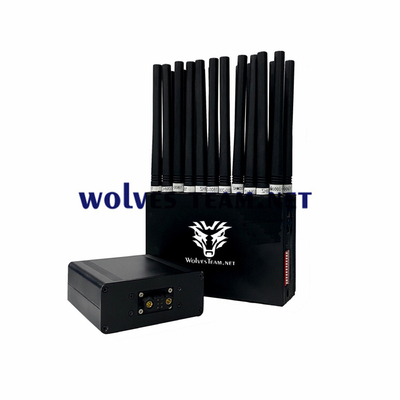 Stampo tenuto in mano rf 315MHz 433MHz 868MHz dell'emittente di disturbo di GPS di 22 bande