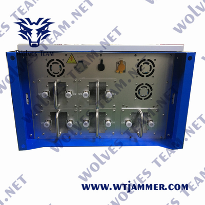alto potere regolabile 600W dell'emittente di disturbo militare del segnale di 500m a 1200W