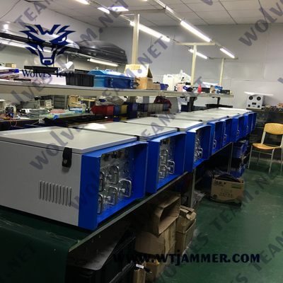 alto potere regolabile 600W dell'emittente di disturbo militare del segnale di 500m a 1200W