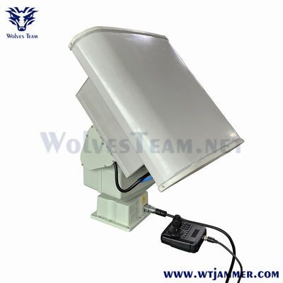60W UAV Signal Jammer Drone Signal Scrambler Per VIP Secure Information Leakage
