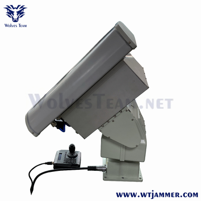 60W UAV Signal Jammer Drone Signal Scrambler Per VIP Secure Information Leakage