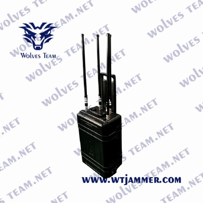 WT702816 Multi Band Portable Bomb Jammer 135-6000Mhz Alluminio interno