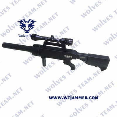 comprare Disturbatore di segnale anti-drone portatile forma pistola WIFI2.4G/5.8G GPS UAV Signal Jammer 2500 metri online manufacture