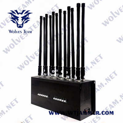 Desktop W406412 Portable Bomb Jammer 120W 12 bande