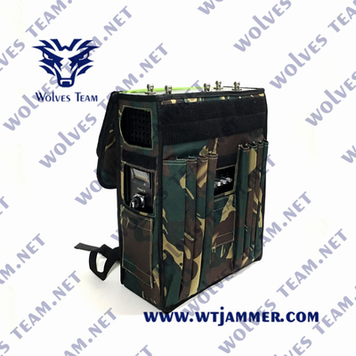 10 bande bagnetto segnale jammer 25-300mhz GSM 3g 4g cellulare telefono RF bomba
