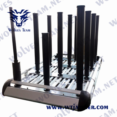 20-6000MHz Jammer per veicoli a bomba GSM 3G 4G Jammer per cellulari per VIP Leader