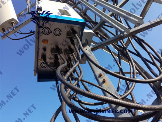 2500 metri Protezione VIP Difesa RF GPS WIFI5.8G Segnale Drone Jammer