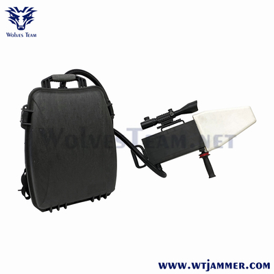 8 bande Drone Jammer Potente Manpack Militare Protezione VIP Difesa