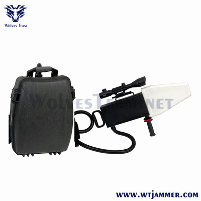 8 bande Drone Jammer Potente Manpack Militare Protezione VIP Difesa