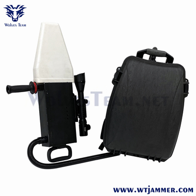8 bande Drone Jammer Potente Manpack Militare Protezione VIP Difesa