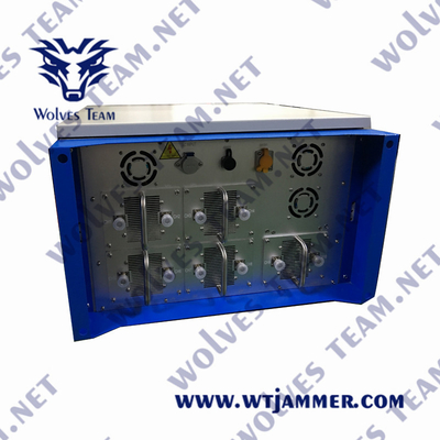 550W 6 bande impermeabile anti-drone jammer WT902806D per la sicurezza all'aperto