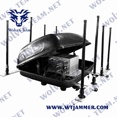 WT926706 6 bande Veicolo Drone Jammer Anti Uav auto jammer RF433MHz jammer