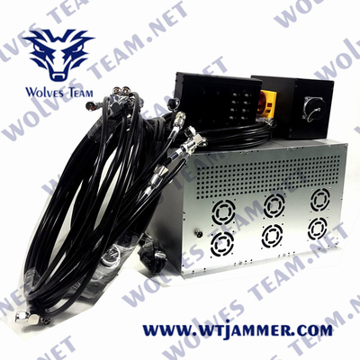 WT926706 6 bande Veicolo Drone Jammer Anti Uav auto jammer RF433MHz jammer