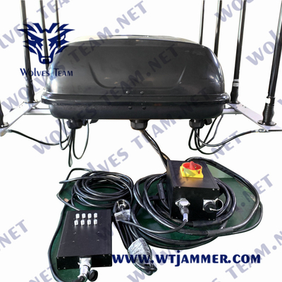 WT926706 6 bande Veicolo Drone Jammer Anti Uav auto jammer RF433MHz jammer