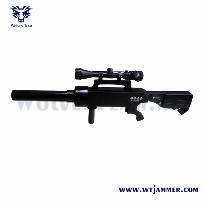 VIP Protezione Drone Jammer con batteria ricaricabile e 800-1200m Jamming Range