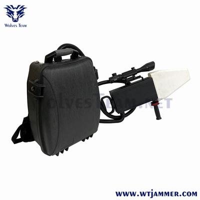 Fino a 4000m di gamma di jamming High Power Drone Jammer per Manpack VIP Protezione Difesa