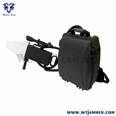 Fino a 4000m di gamma di jamming High Power Drone Jammer per Manpack VIP Protezione Difesa