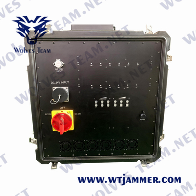 IED Bomba 22 bande di alta potenza GSM 5G UHF VHF RF segnale interferente montato su auto