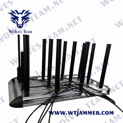 IED Bomba 22 bande di alta potenza GSM 5G UHF VHF RF segnale interferente montato su auto