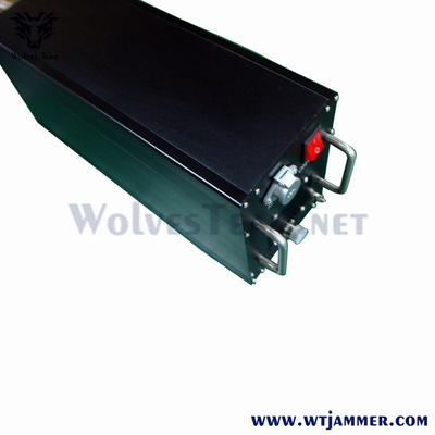 Personalizzare il campo di frequenza del segnale basso Potente 30W 88-108MHz FM Jammer