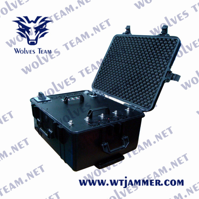 Armata Militare 10 bande Drone Jammer Anti Uav Jammer fino a 5000 metri