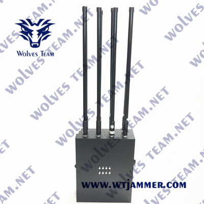 8 bande Zaino WiFi5.8g GPSL1 GSM 433MHz Tipo pistola Drone Jammer