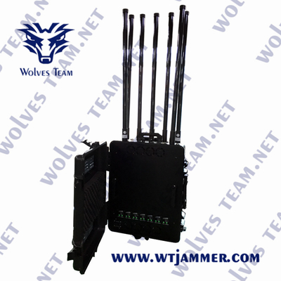 Potenza elevata IED militare bomba DDS programmabile 20-2500MHz segnale jammer