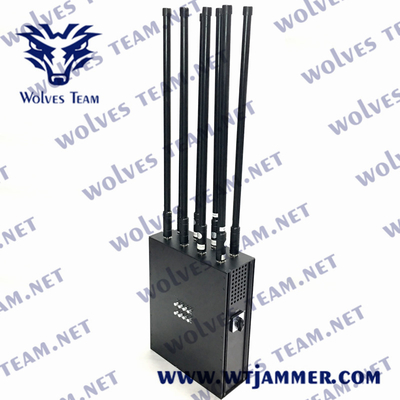 Anti UAV Remote control Impermeabile Militare Drone Militare Jammer fino a 10 km