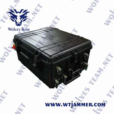Portatile di alta potenza IP65 GPS jammer GPSL1-L5 segnale jammer Glonass L1/L2 GPS segnale jammer gamma 5000 metri
