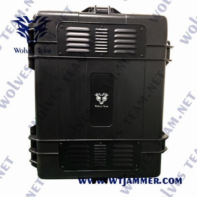 Portatile di alta potenza IP65 GPS jammer GPSL1-L5 segnale jammer Glonass L1/L2 GPS segnale jammer gamma 5000 metri