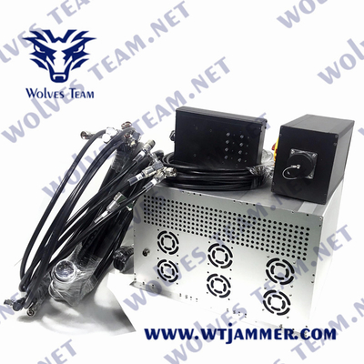 1400W 14 bande DDS Multi-Band Cover 20-6000Mhz Veicolo IED Bomb Jammer- WT802814DM