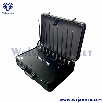 40W 8 banda portatile borse wifi2.4g wifi5.8g 2g 3g 4g cella pone jammer -wt808ta5-8