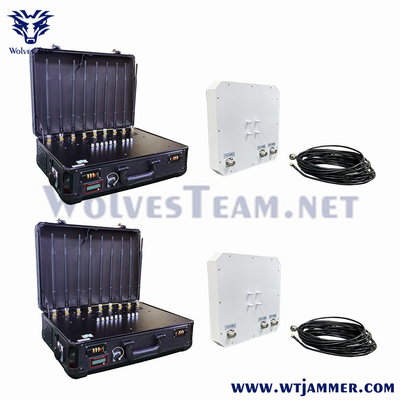 8 borse portatili a banda wifi2.4g wifi5.8g 2g 3g 4g cell pone jammer