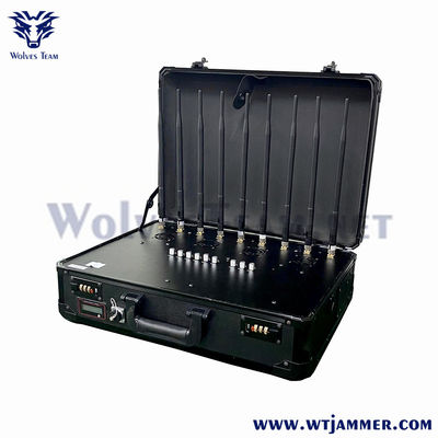 comprare 8 borse portatili a banda wifi2.4g wifi5.8g 2g 3g 4g cell pone jammer online manufacture