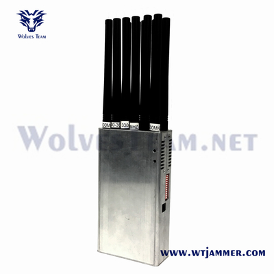 14 antenne portatili Signal Jamme Vendite di fabbrica per 3G 4G 5G WiFi UHF VHF GPS Lojack segnale di telefono cellulare jammer