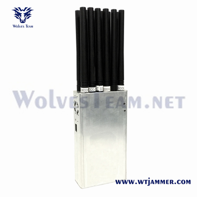 14 antenne portatili Signal Jamme Vendite di fabbrica per 3G 4G 5G WiFi UHF VHF GPS Lojack segnale di telefono cellulare jammer