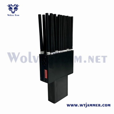Al dettaglio 22 bande 2G 3G 4G 5G Jammer GPS portatile GPS Lojack WiFi GPS RF 315/433/868MHz Jammer