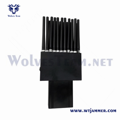 Al dettaglio 22 bande 2G 3G 4G 5G Jammer GPS portatile GPS Lojack WiFi GPS RF 315/433/868MHz Jammer