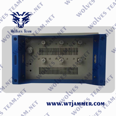 WIFI5.8G PCS DCS 4G 5G Signal Jammer Ogni banda funziona in modo indipendente per i disturbi personalizzabili