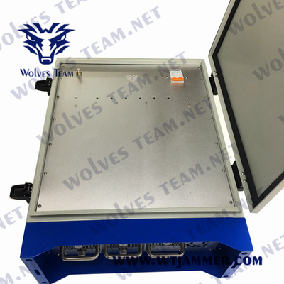 WIFI5.8G PCS DCS 4G 5G Signal Jammer Ogni banda funziona in modo indipendente per i disturbi personalizzabili