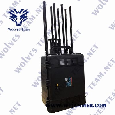 comprare Disturbatore di segnale per cellulari VHF UHF WIFI a controllo di frequenza mediante interruttori on/off RF indipendenti online manufacture