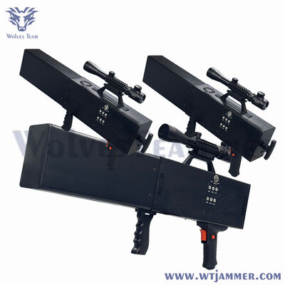 comprare Tipo di fucile a mano Anti UAV Drone Jammer WIFI GPS RF800/900/433MHz Segnale Blocker 1200 metri online manufacture