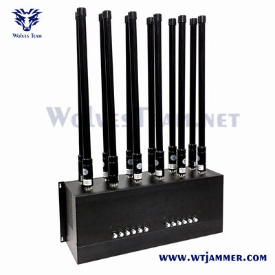 comprare Bloccante del segnale interno 120W Portatile Multi Band Telefono cellulare WiFi GPS Bloccante del segnale con frequenza regolabile e copertura a lungo raggio online manufacture